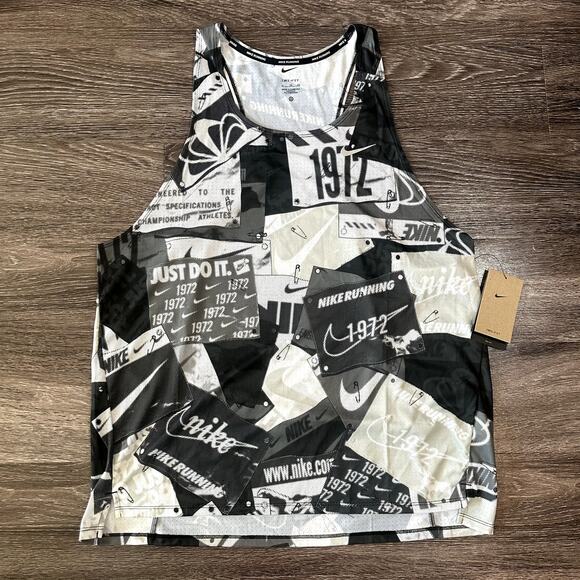 Nike Shirt Dri Fit Fast Run Energy Running Singlet Jogging HJ4160-045 Men’s XL - Picture 1 of 3